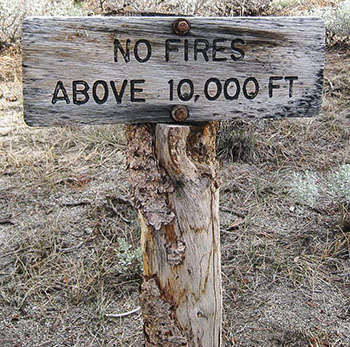 no fires